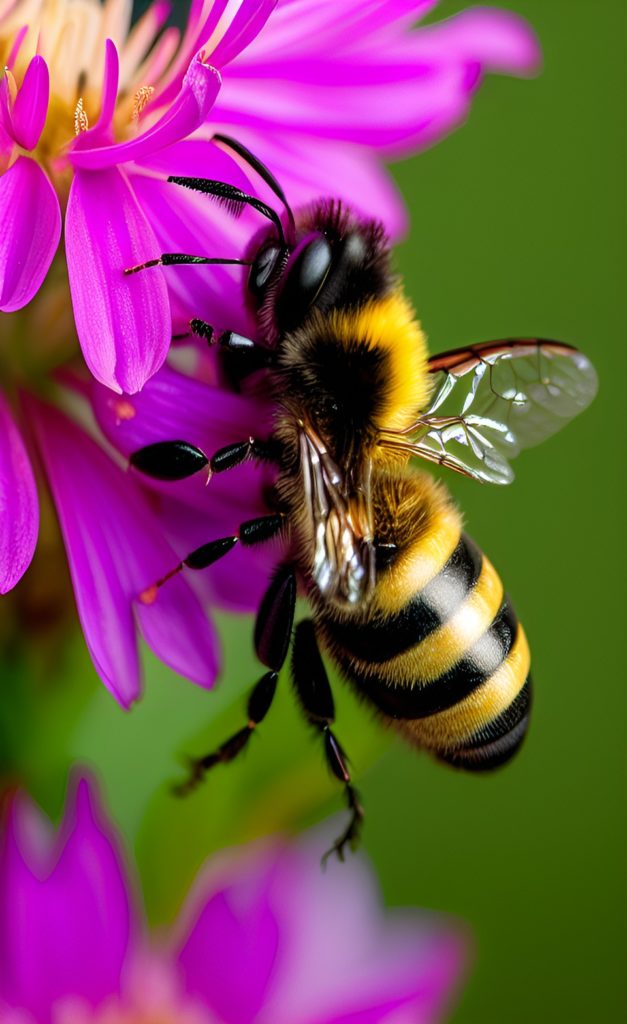 Biene auf Blume